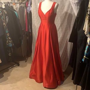 Windsor red prom dress